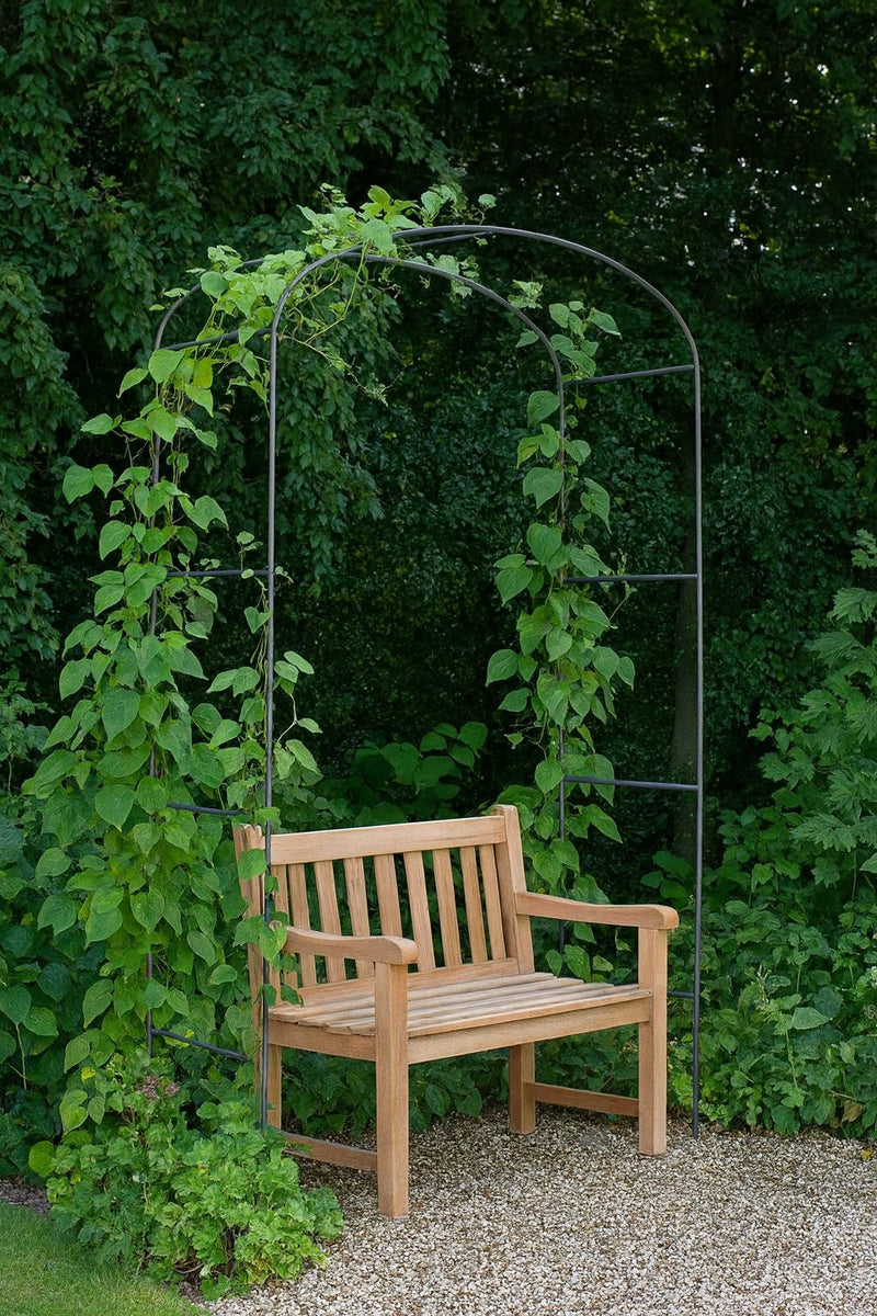 Elegance Fine Steel Garden Arch – 1.25m Wide × 2m High 5