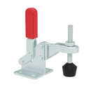 Vertical Toggle Clamp – Fixed Height, Adjustable Spindle | Stop