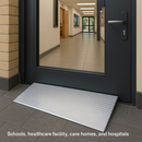IP370 Front Ramp – 75mm High | Durable Threshold Ramp For Floor Level Adjustment | Part M Compliant