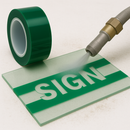 Green Polyester Tape – Ideal For Powder Coating & Plating