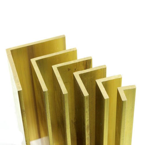 Premium Quality Brushed Brass Angle – 2" x 2" x 1/8" – High-End Finish for DIY & Industrial Use