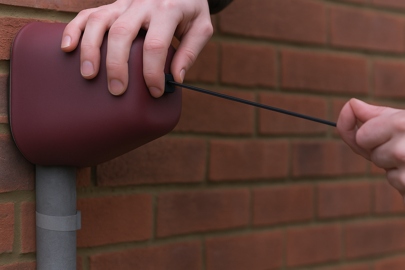  Heavy Duty Red Hard Shell Outside Tap Cover – Ultimate Winter Protection For Outdoor Taps