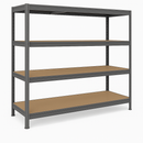 Industrial Heavy Duty 1x Garage Shelving For Ultimate Storage Solution – 1770mm