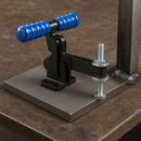 Heavy Duty Vertical Toggle Clamp – T-Handle With Adjustable Spindle