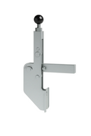 High speed adjustable front mounting toggle clamp