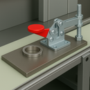 Premium Horizontal Toggle Clamp With Adjustable Stop