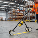 2-wheel line marking applicator marking warehouse lines | IndtriLine