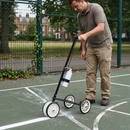 4-wheel line marking applicator marking sports court | IndtriLine
