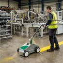 Line marking striper on factory floor | IndtriLine