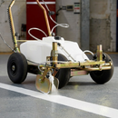 Close-up premium line marking machine nozzle | IndtriLine