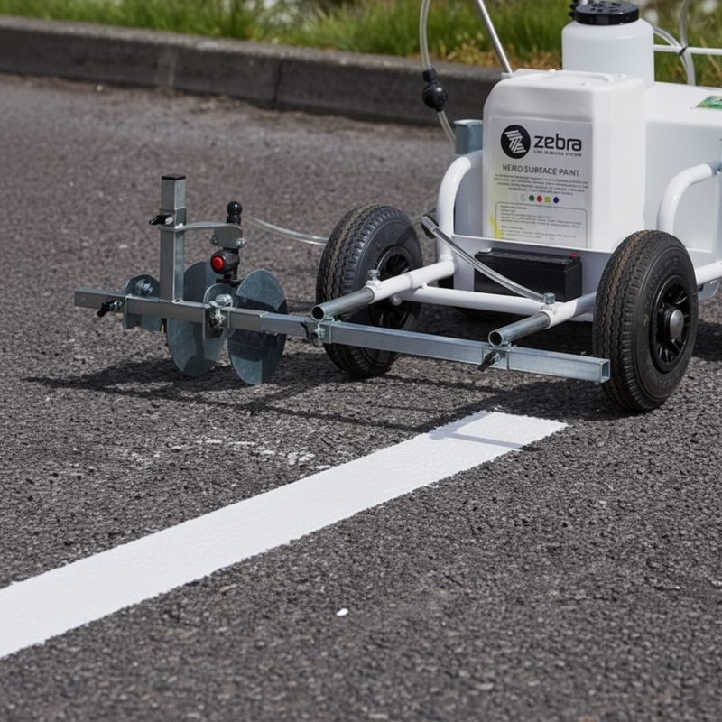 Professional Battery-Powered Hard Surface Line Marking Machine