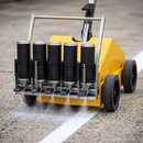 Close-up multi-can line marking applicator | IndtriLine