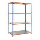 1x Industrial Storage Shelving – For Commercial & Workshop Use | Up to 200kg Per Shelf