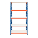 Industrial Shelving Unit | 5 Tier Storage Rack – 200kg Per Level | Ideal For Home & Garage