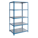 Industrial Shelving Unit | 5 Tier Storage Rack – 200kg Per Level | Ideal For Home & Garage