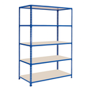 Industrial Shelving Unit | 5 Tier Storage Rack – 200kg Per Level | Ideal For Home & Garage