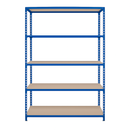 Industrial Shelving Unit | 5 Tier Storage Rack – 200kg Per Level | Ideal For Home & Garage