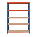 Industrial Shelving Unit | 5 Tier Storage Rack – 200kg Per Level | Ideal For Home & Garage