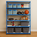 Heavy-Duty Industrial 6-Tier Shelving Rack –  200kg Per Shelf | Premium Storage For Stockrooms & Garage