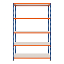 Industrial Shelving Unit | 5 Tier Storage Rack – 200kg Per Level | Ideal For Home & Garage