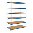 Heavy-Duty Industrial 6-Tier Shelving Rack –  200kg Per Shelf | Premium Storage For Stockrooms & Garage