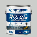 Quick Dry 205L Industrial Garage Floor Paint – Heavy-Duty Polyurethane Coating for Factories & Showrooms