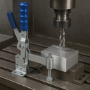 Locking Toggle Clamp – Vertical Base | Fixed Spindle
