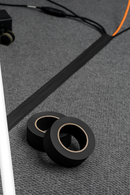 Matte Black Cloth Tape – For Cable Management & Masking