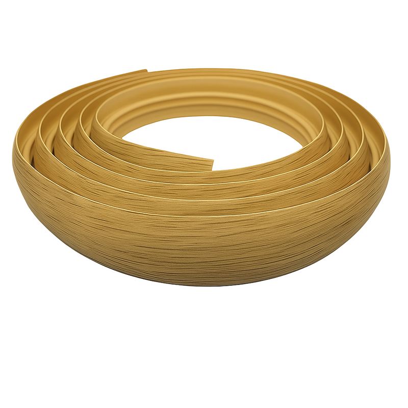 Flexible 40mm PVC Floor Trim – Curved Door Threshold Strip for Laminate, Vinyl & Carpet | Waterproof Transition Profile (Easy Heat-Bend Install)