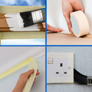 Low Tack Paper Masking Tape Cream – For Home Painting Projects