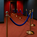 Premium Velvet Rope Queue Barrier 1