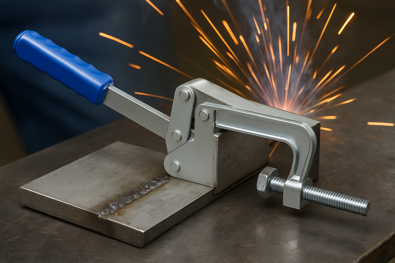 Pull-Down Toggle Clamp For Secure Clamping