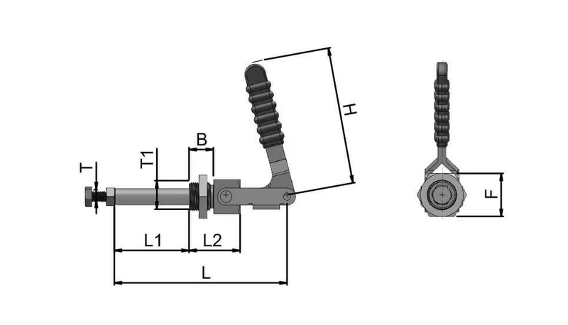 Push-Pull Toggle Clamp – Hole Mounting For Welding