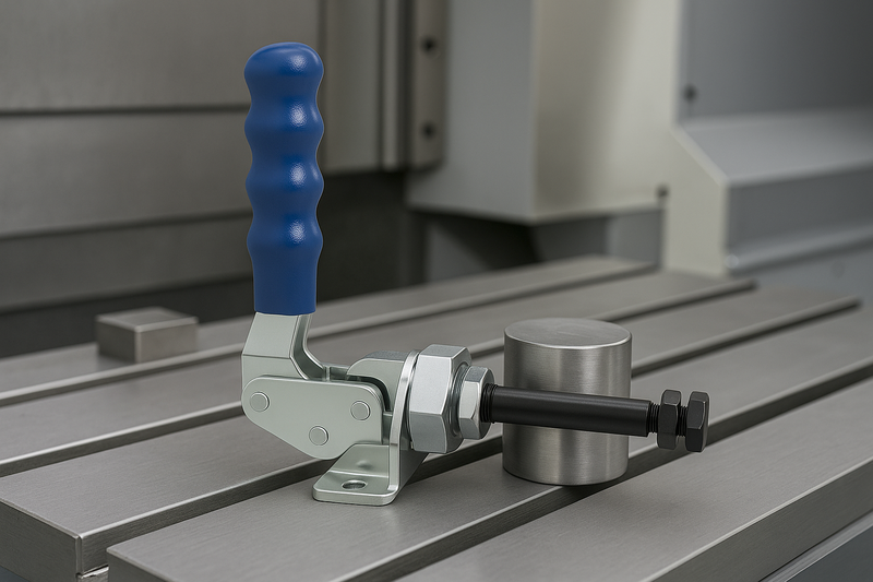 Medium Duty Push Pull Toggle Clamp – Flanged Base