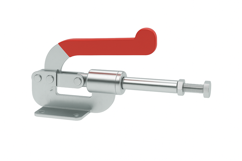 Push-Pull Toggle Clamp – Steel Flanged Base For Machining & Welding