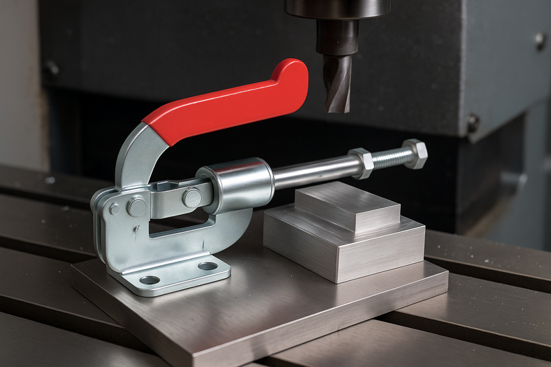Push-Pull Toggle Clamp – Steel Flanged Base For Machining & Welding
