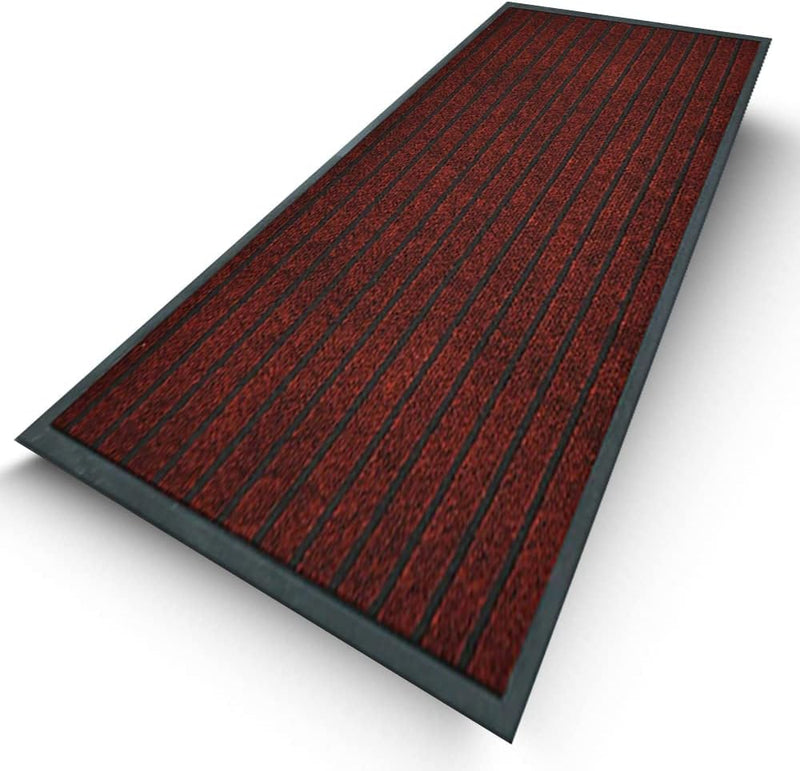 Heavy-Duty Outdoor Rubber Door Mat – Non-Slip, Waterproof, Washable Mud and Dirt Barrier