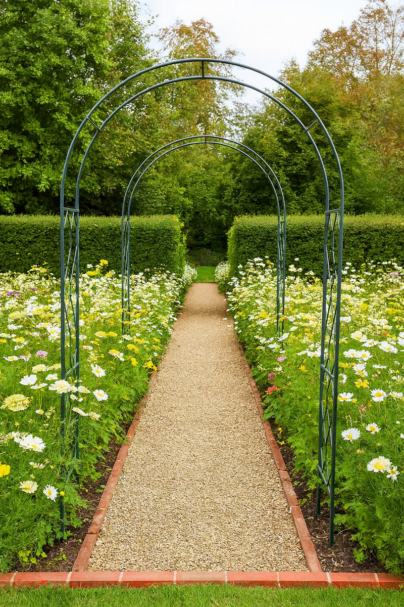 Round Steel Garden Arch – Classic, Classic Extra & Landscape Sizes 2