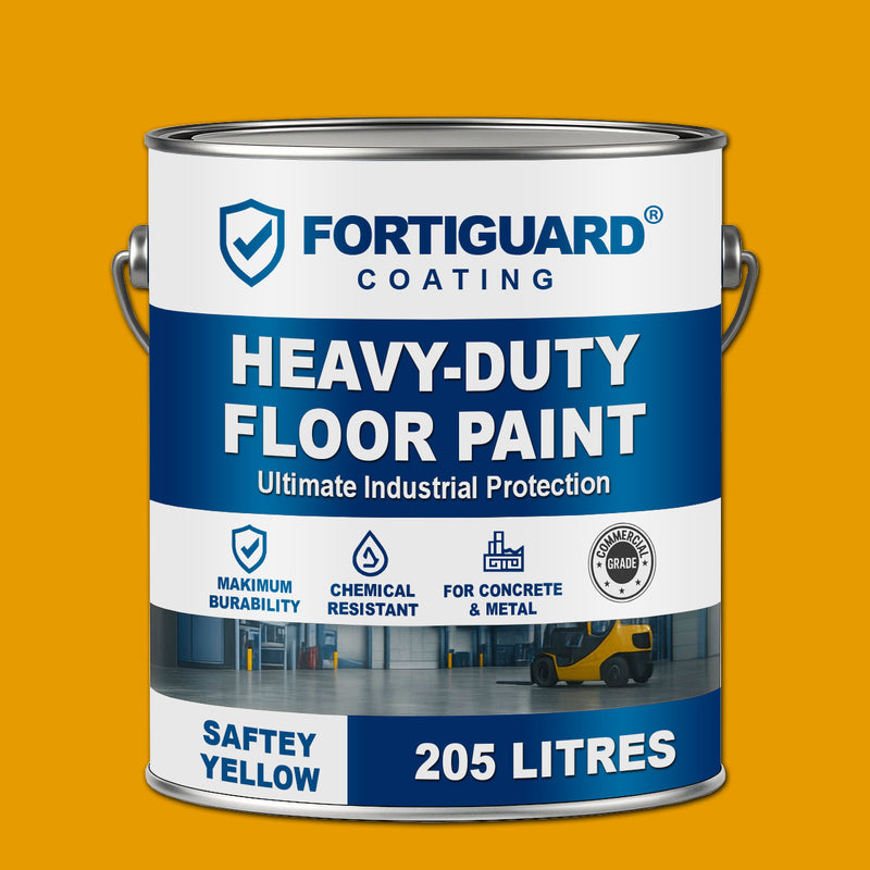 Quick Dry 205L Industrial Garage Floor Paint – Heavy-Duty Polyurethane Coating for Factories & Showrooms