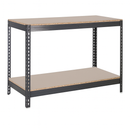 Industrial Grade 3x Shelving Units With 1x Workbench For Storage Solution