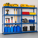 2Pack Garage Shelving – Premium Heavy-Duty Storage Racks | 200–280kg Per Shelf | Ideal For Garage & Shed