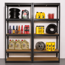 2Pack Garage Shelving – Premium Heavy-Duty Storage Racks | 200–280kg Per Shelf | Ideal For Garage & Shed