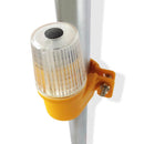 LED Site Safety Lamp – Side Mount, IP54, Flashing / Steady Modes (White / Amber / Red Lens Options)