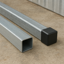 Square Plastic Ferrules For Secure And Stable Furniture Legs