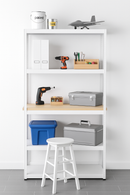 Premium 5-Tier Industrial Metal Garage Shelving – Adjustable Storage Rack 1800mm Height |  Workshop & Utility Storage (4Pack)