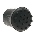 Black Style-3 Rubber Ferrules For Enhanced Stability - Pack of 15