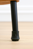 Black Style-3 Rubber Ferrules For Enhanced Stability - Pack of 15