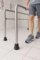 Black Style-3 Rubber Ferrules For Enhanced Stability - Pack of 15