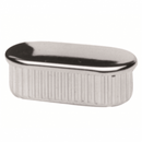 Chrome Oval Inserts – Perfect For Metal Frames | ABS (5Pack)