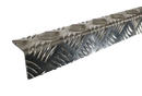 Aluminium Five Bar Tread Angle 50mm x 50mm x 2mm – Anti-Slip, Rust-Resistant Corner Protector for Heavy-Duty Applications